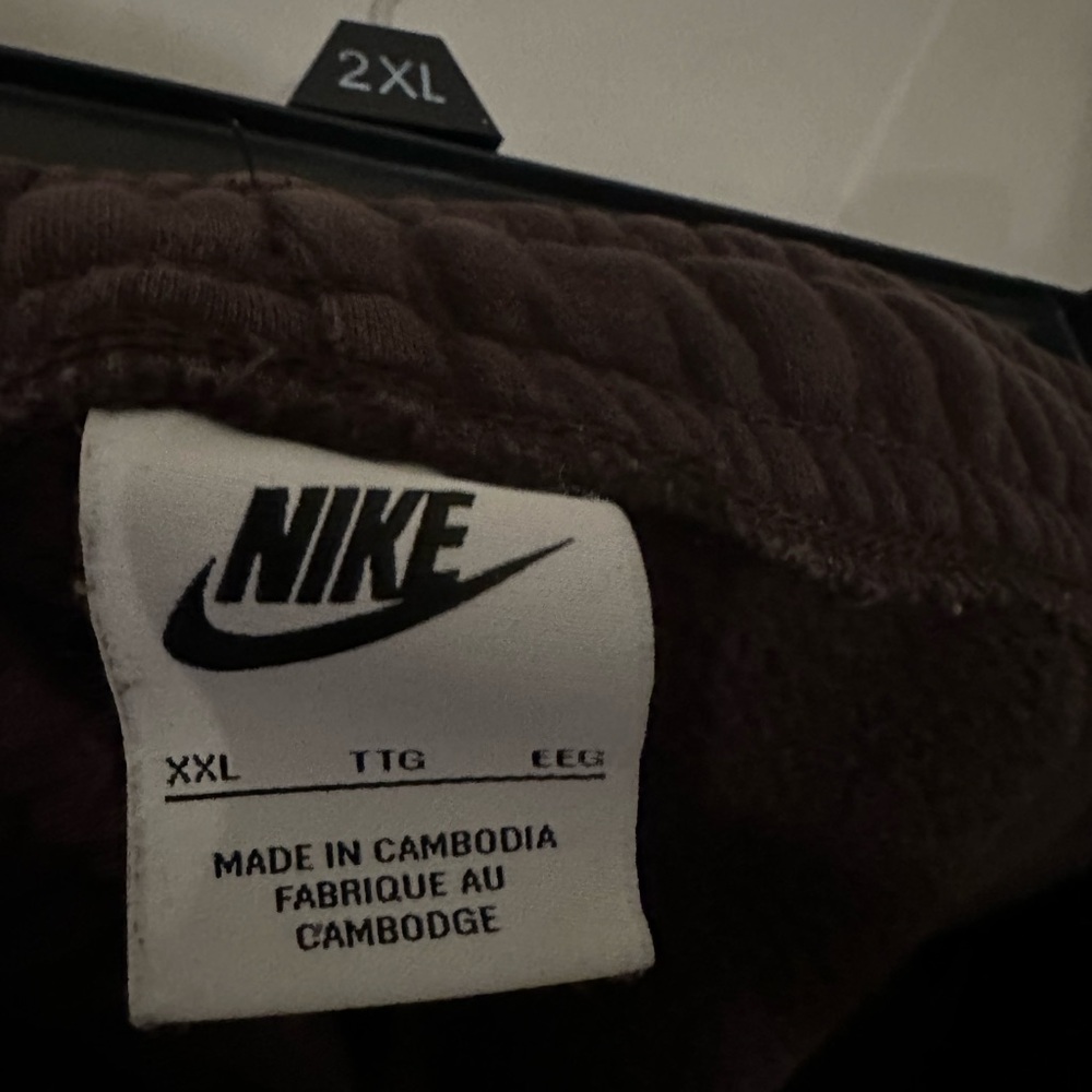 Nike Chocolate Brown 2XL sweat pants